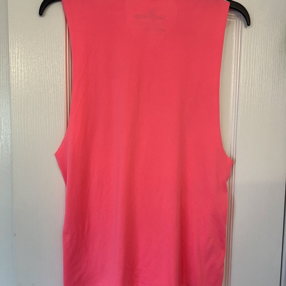 Pink Batman Logo Tank Top - Picture 2 of 3
